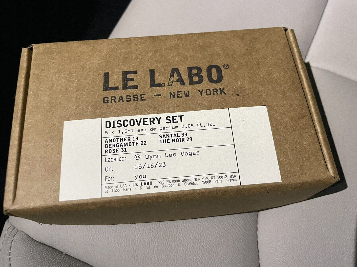 Le Labo Discovery Set Santal 33, Rose 31, Bergamote 22, Another 13 & Noir 29 EDP