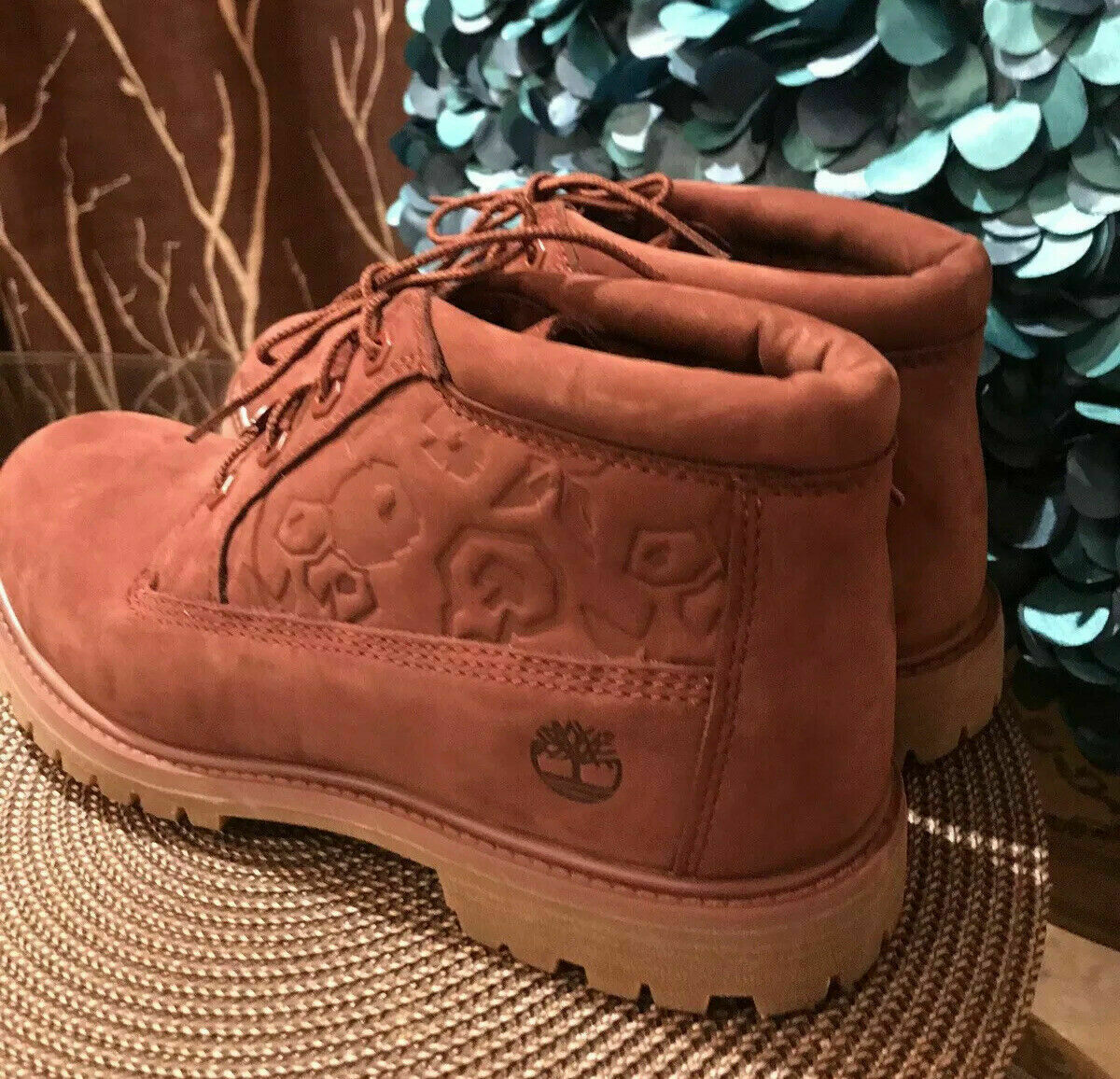 Timberland Premium Boot A1KME winter boots Brown, Womens Nubuck leather Size 9.5 - Myluxurytrunk