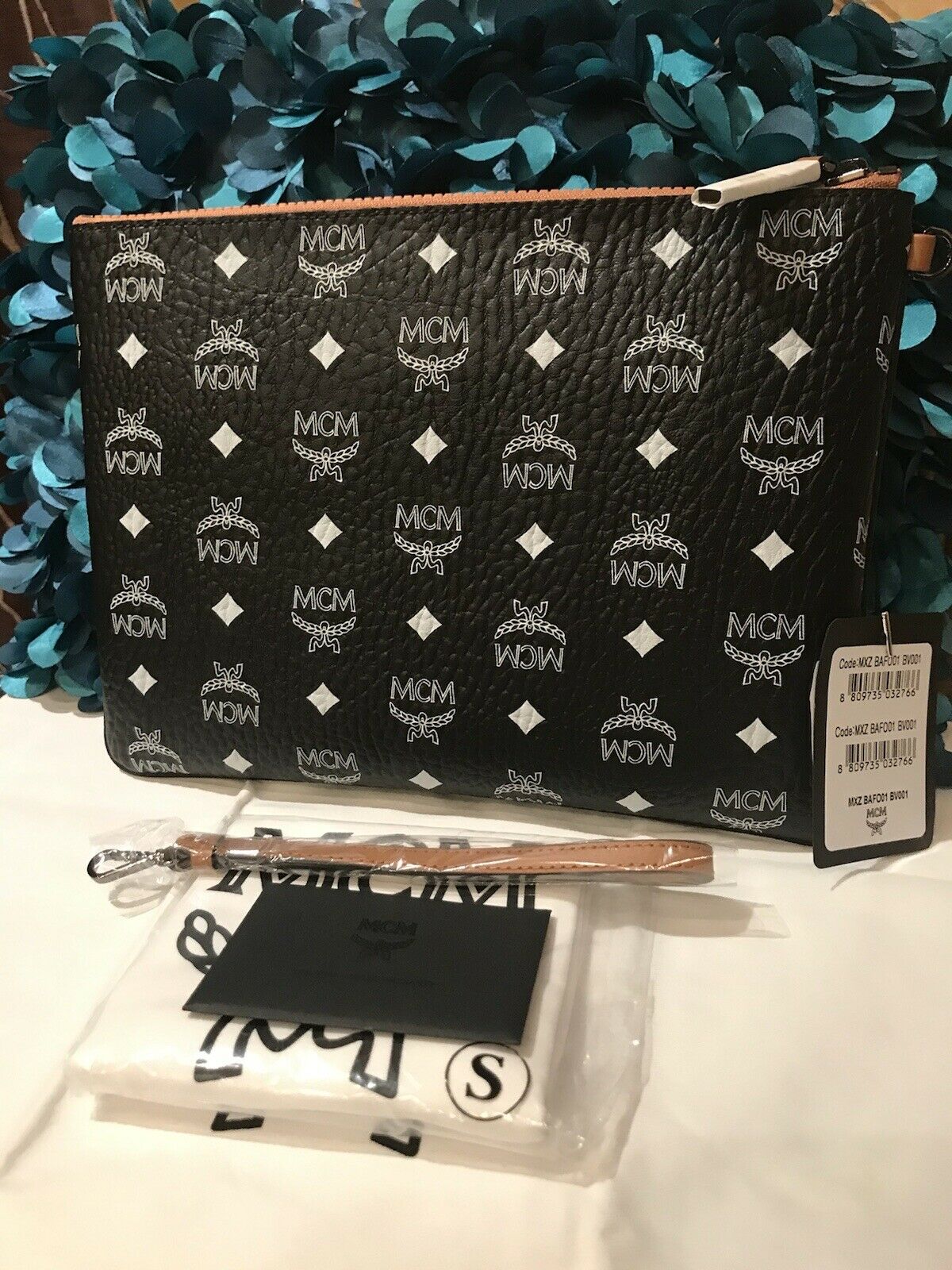 White clearance mcm clutch